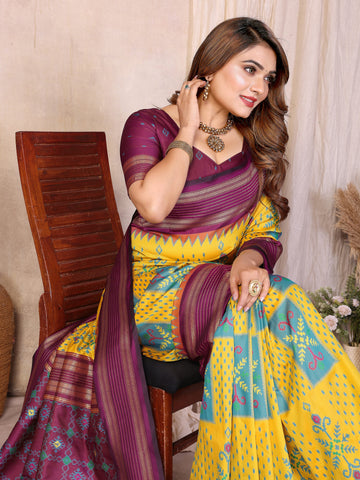 IKKAT ROYAL SILK