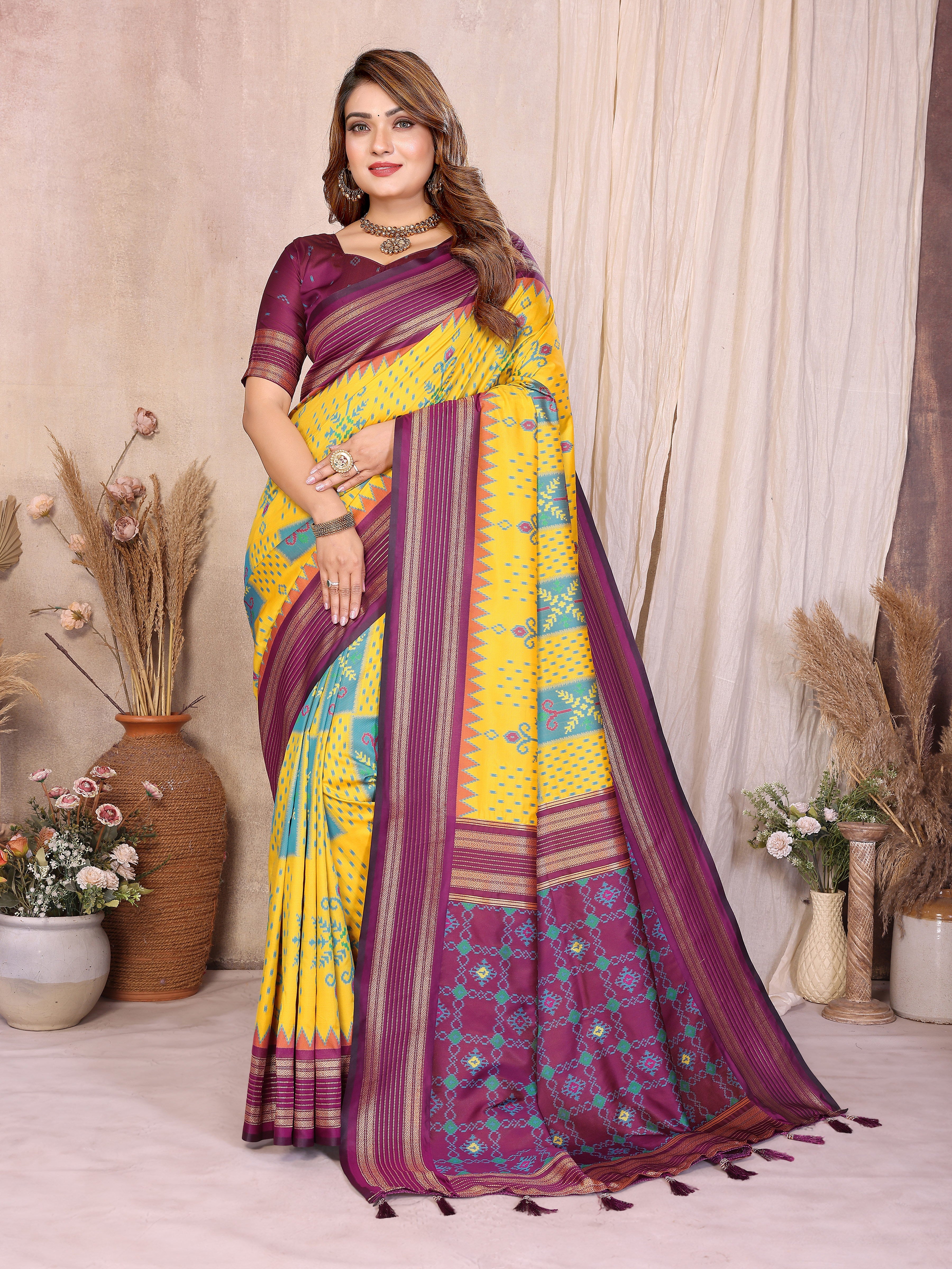 IKKAT ROYAL SILK