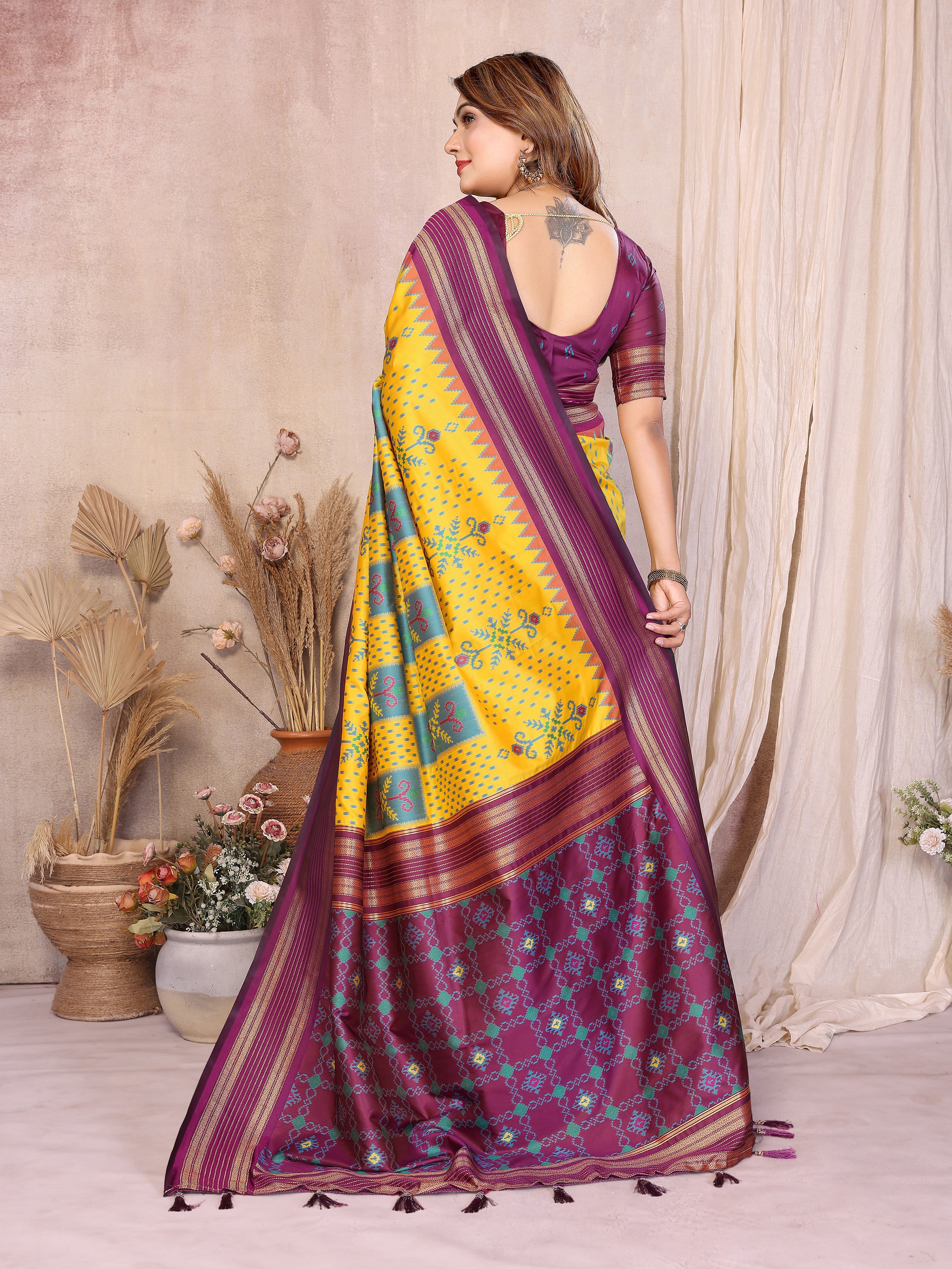 IKKAT ROYAL SILK