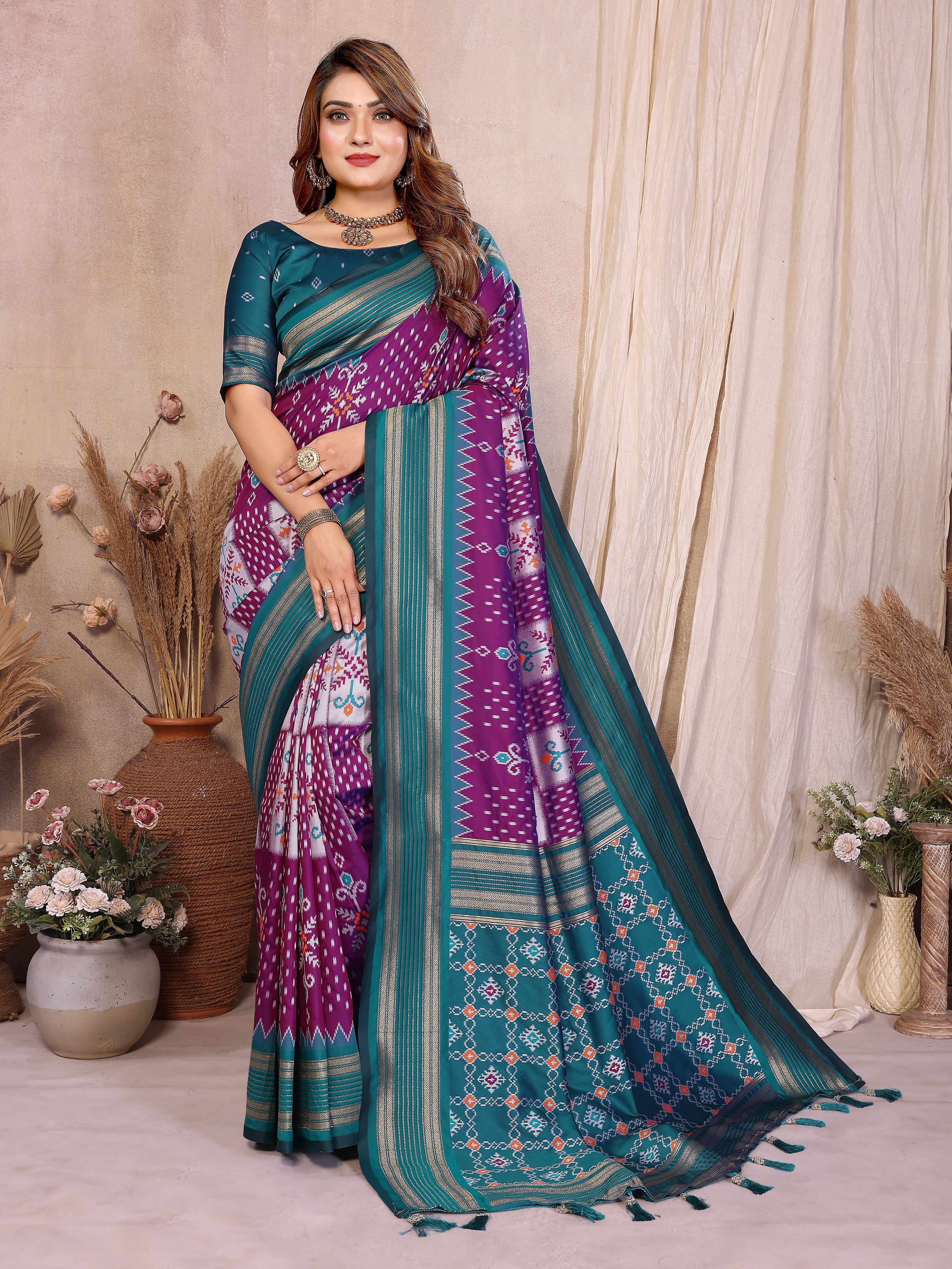 IKKAT ROYAL SILK