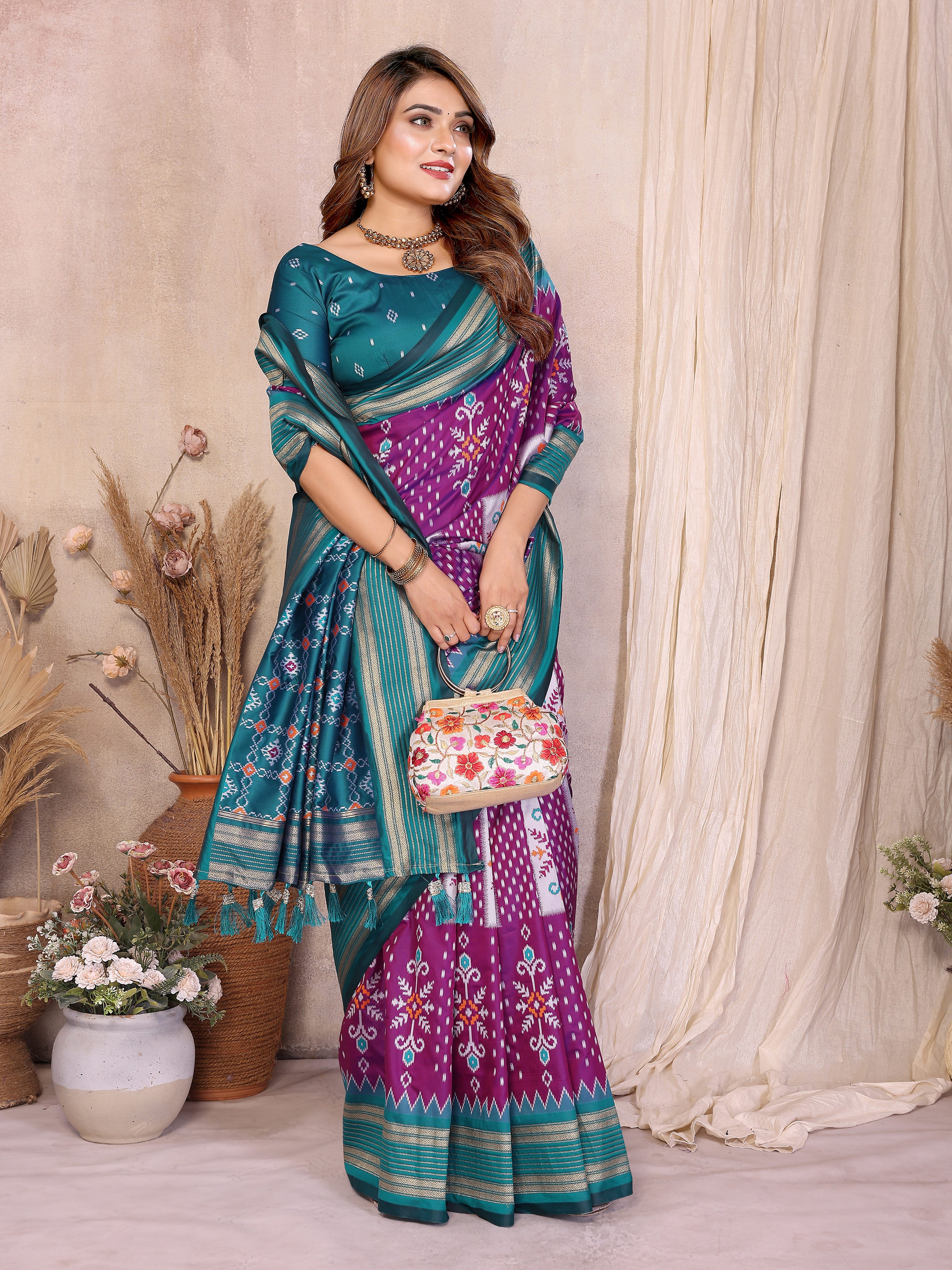 IKKAT ROYAL SILK