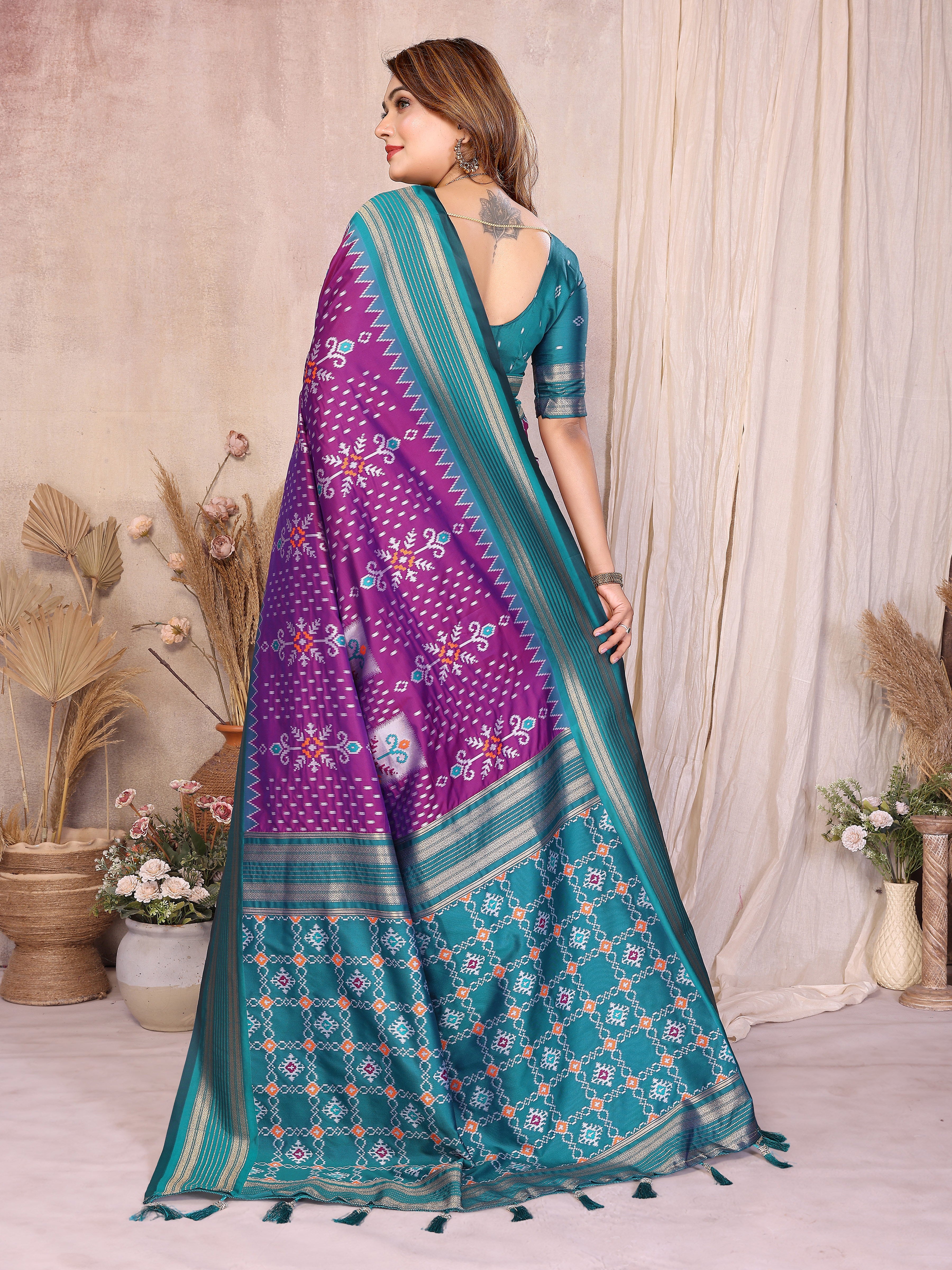 IKKAT ROYAL SILK