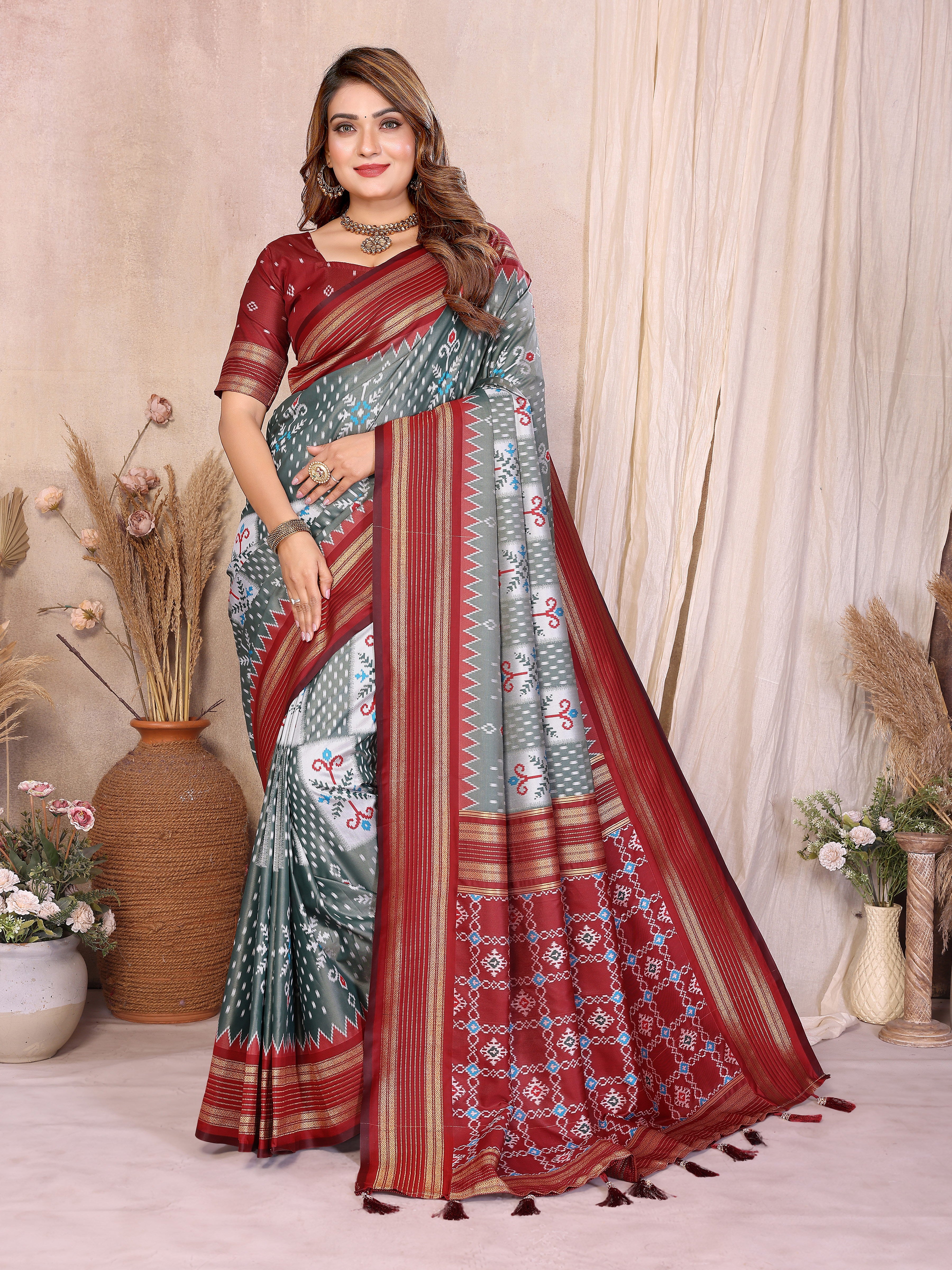 IKKAT ROYAL SILK