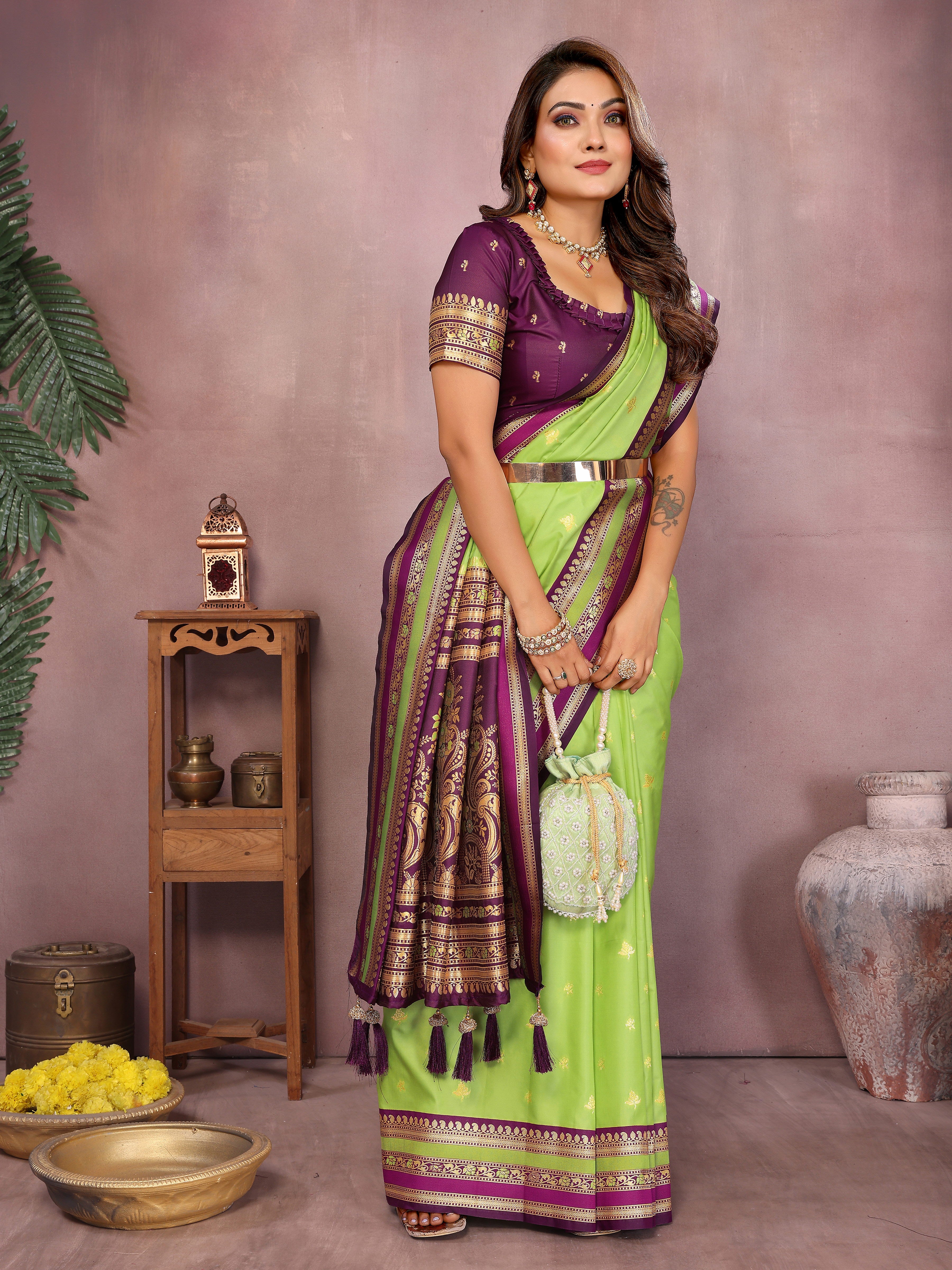 KALAMKARI ETHNIC WEAVE