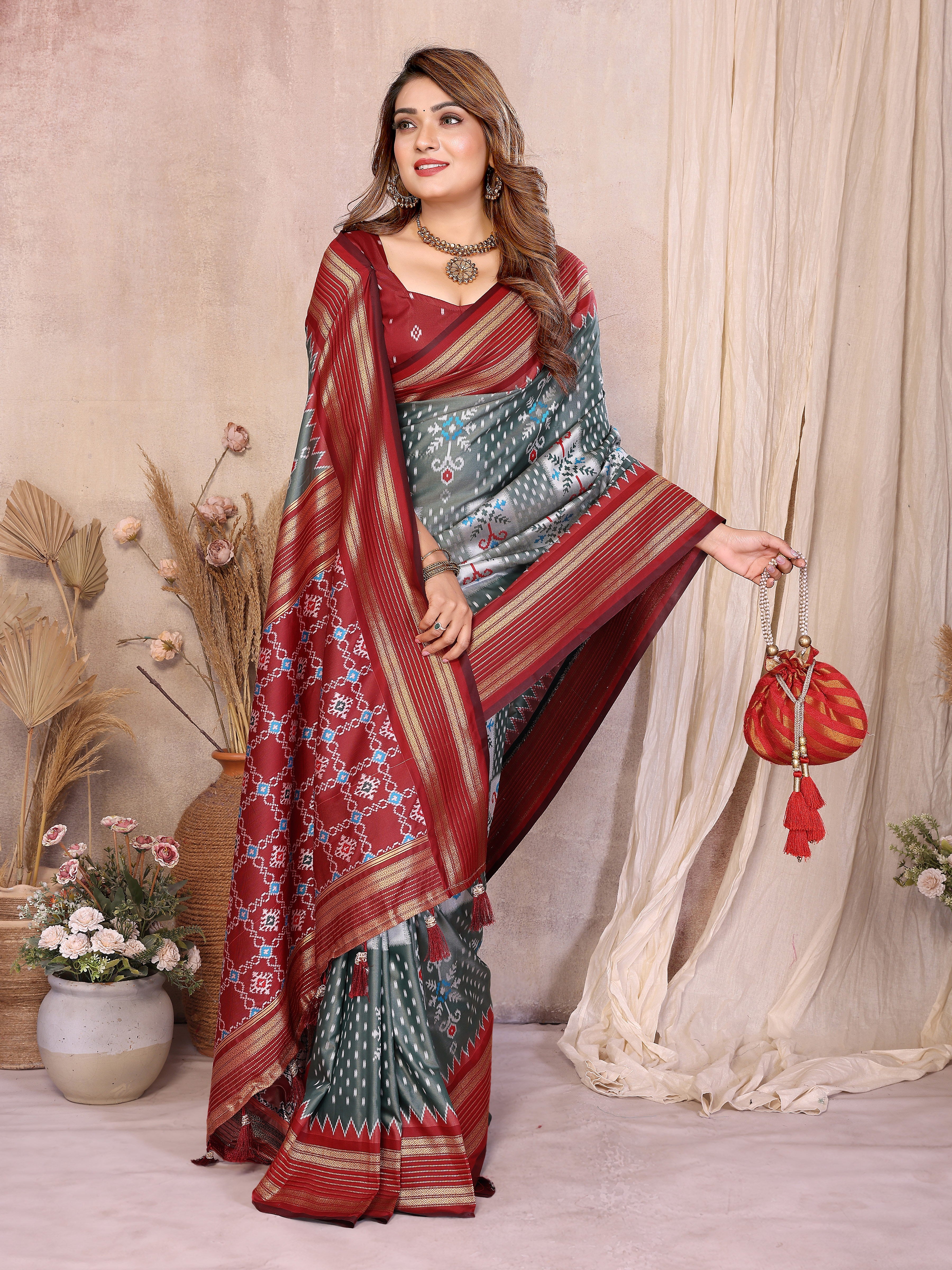IKKAT ROYAL SILK