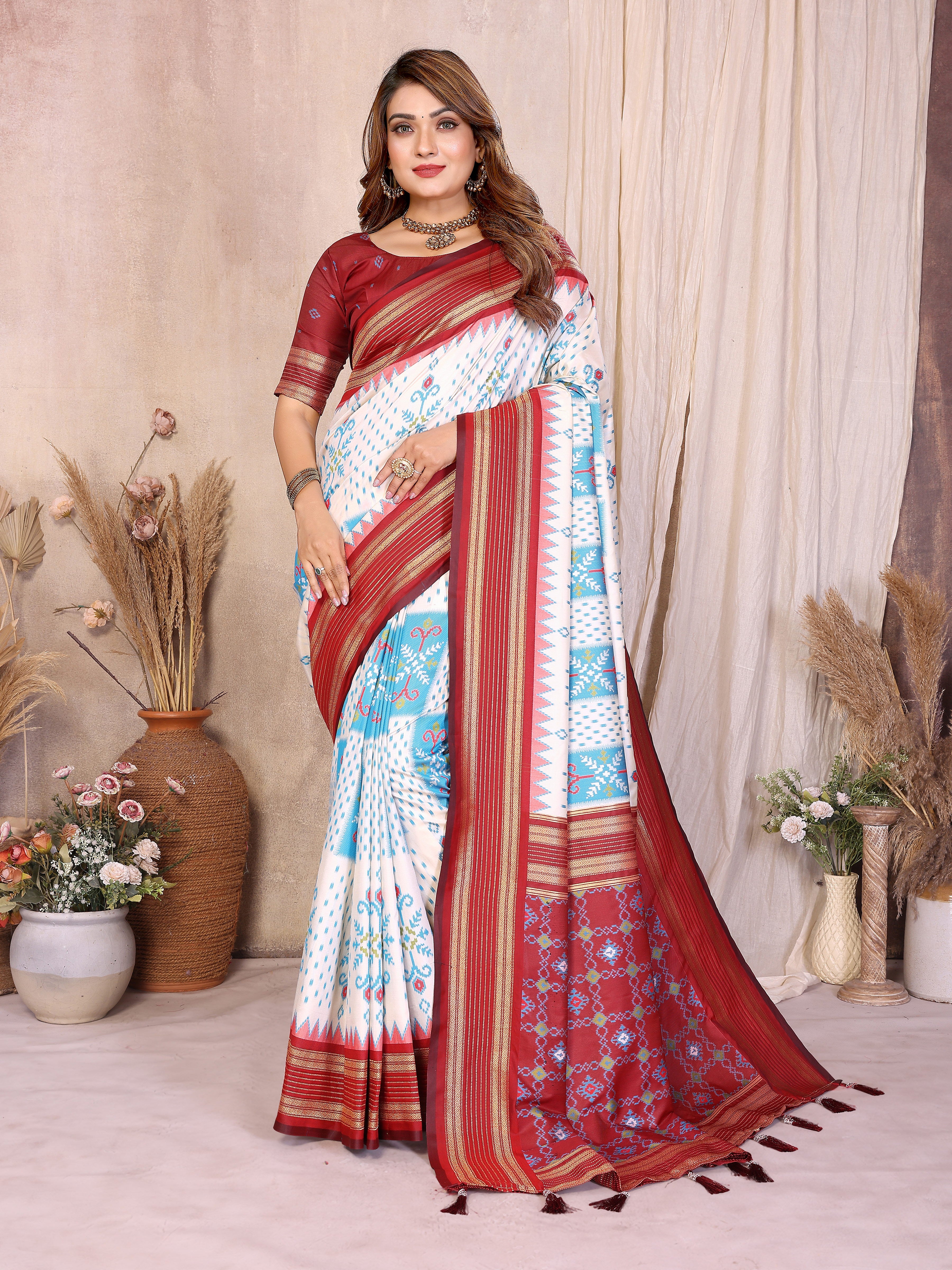 IKKAT ROYAL SILK