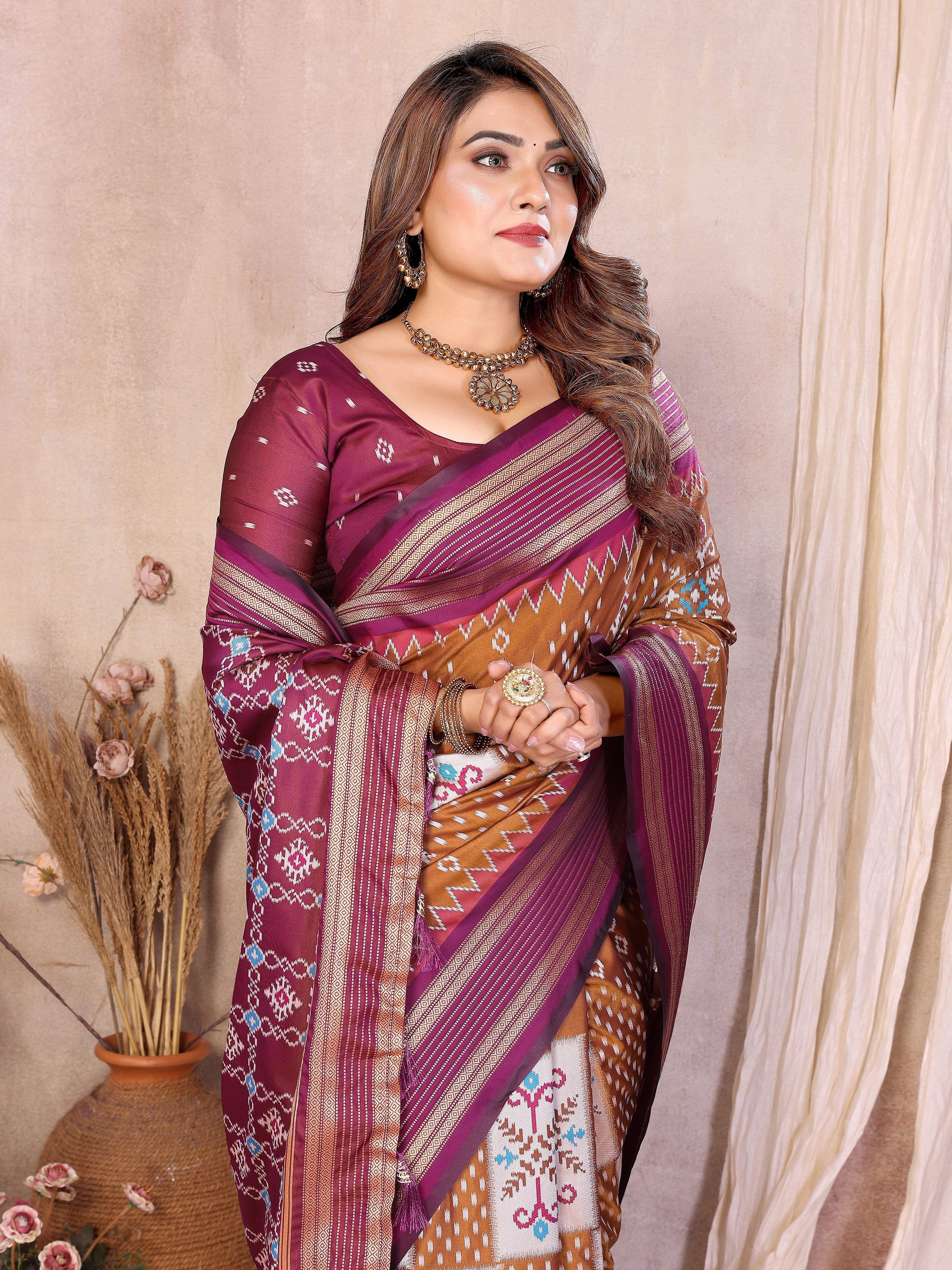 IKKAT ROYAL SILK