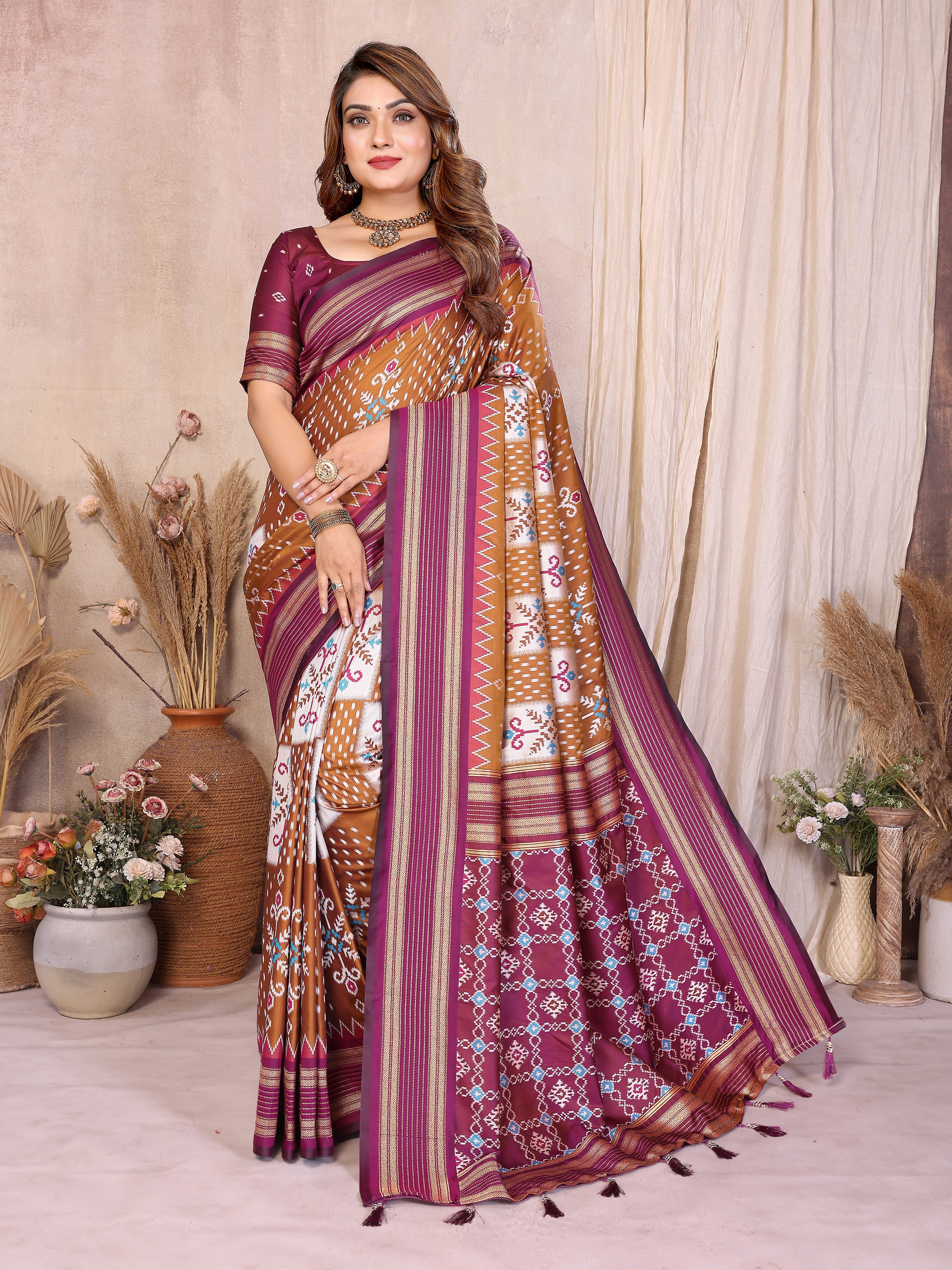 IKKAT ROYAL SILK