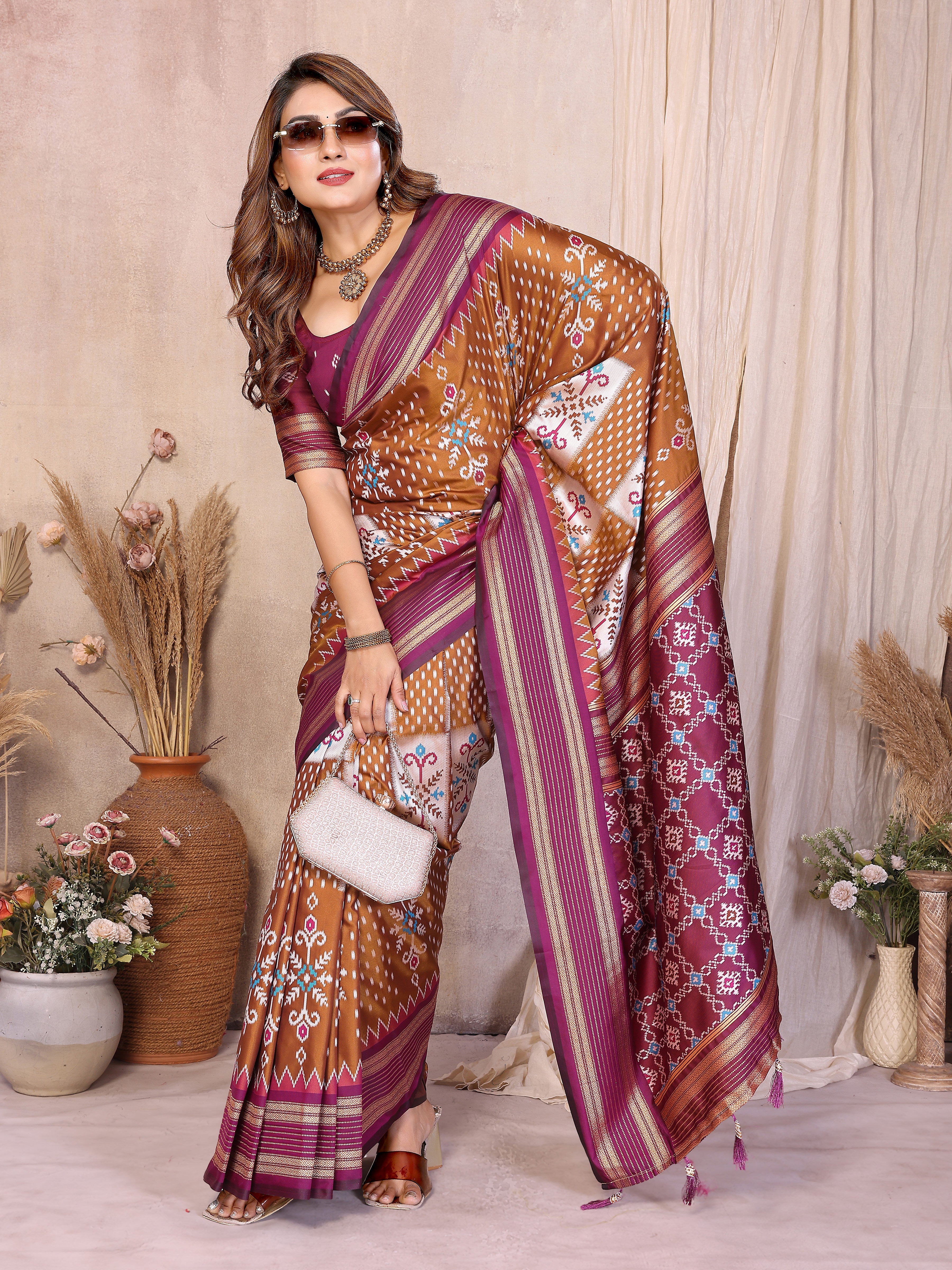 IKKAT ROYAL SILK