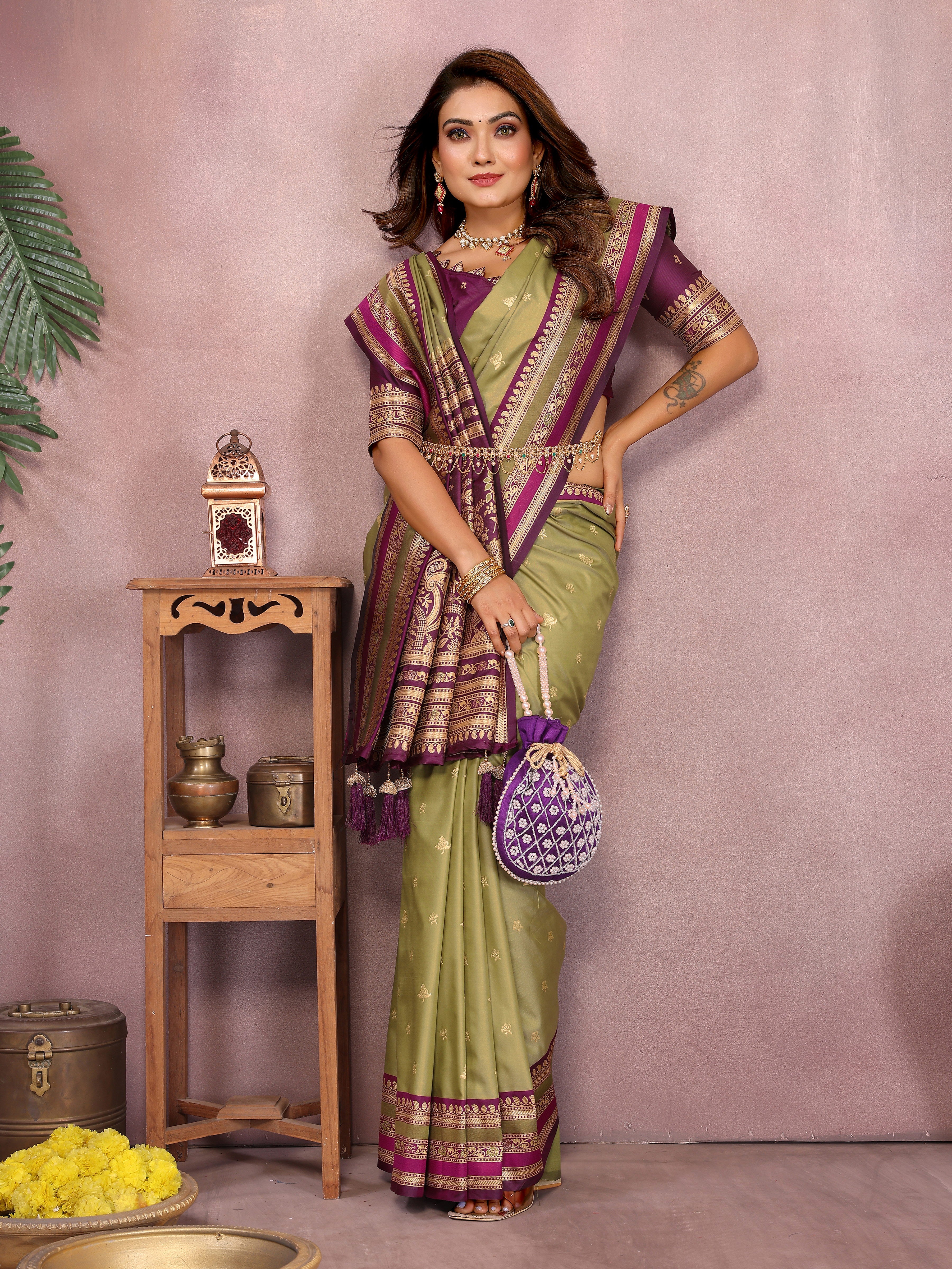 KALAMKARI ETHNIC WEAVE