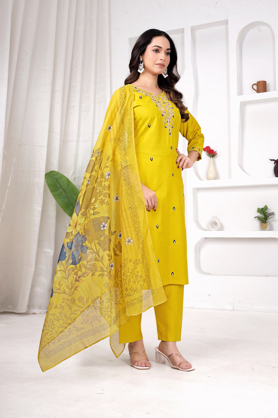 Premium Designer 3 Piece Kurti Set Collection - Somiya